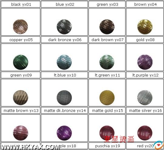 ǹƽƬ cutting facets nailhead color chart and price